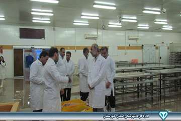 بازدید از مرکز بسته بندی ماهی و میگو خرمشهر