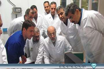 بازدید از کارخانه خوراک دام شهرستان بندر ماهشهر