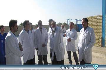 بازدید از کارخانه خوراک دام شهرستان بندر ماهشهر