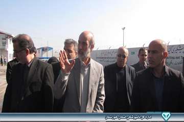 بازدید از سایتهای ضدعفونی کامیونهای حمل نهاده های دامی