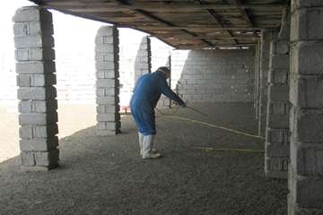 سمپاشي اماكن دامي شهرستان رامهرمز