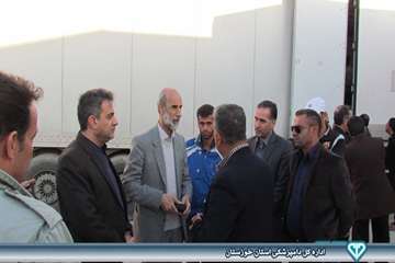 بازدید از نحوه صادرات فرآورده های خام دامی در مرز شلمچه