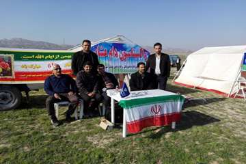 مانور 20بهمن اداره دامپزشکی شوشتر