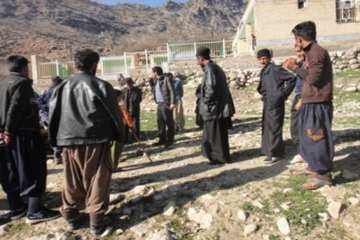 بازدید رئیس اداره بهداشت و مدیریت بیماری های دامی از مناطق عشایری شهرستان اندیکا