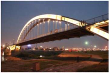 پل سفید (اولین پل معلق در ایران)