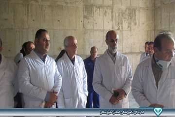 بازدید از کارخانه خوراک دام شهرستان بندر ماهشهر