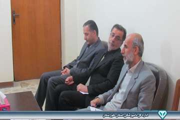 برگزاری جلسه با حضور ریاست محترم سازمان دامپزشکی کشور در شهرستان ماهشهر