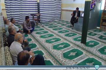 کلاس آموزشی ترویجی در روستاهای ولی و جایزان کهنه - دامپزشکی امیدیه