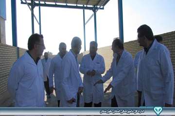بازدید از کارخانه خوراک دام شهرستان بندر ماهشهر