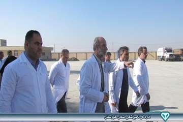بازدید از کارخانه خوراک دام شهرستان بندر ماهشهر