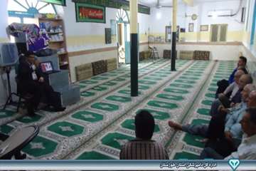 کلاس آموزشی ترویجی در روستاهای ولی و جایزان کهنه - دامپزشکی امیدیه