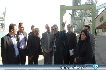 بازدید از انبارهای بند امام خمینی(ره)