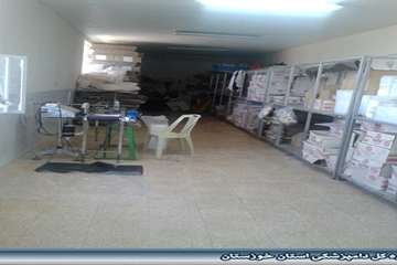 کارگاه عمل آوری آبزیان نفیس کوثر هندیجان اسفند 93