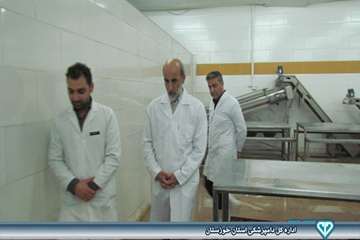 بازدید از مرکز بسته بندی ماهی و میگو خرمشهر