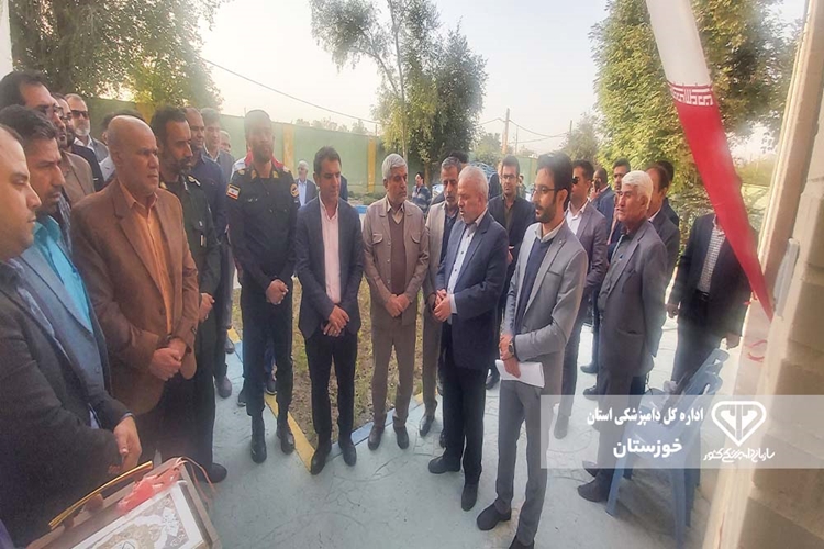 با حضور معاون توسعه دامپزشکی استان و مسئولین شهرستان ساختمان اداره دامپزشکی آغاجاری افتتاح گردید.