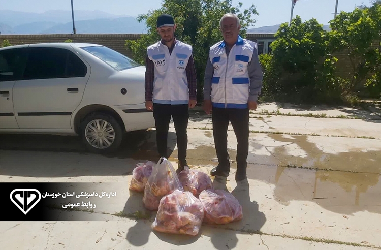 ضبط و معدوم سازی بیش از 900 کیلوگرم گوشت و فرآورده خام دامی در شهرستان باغملک 