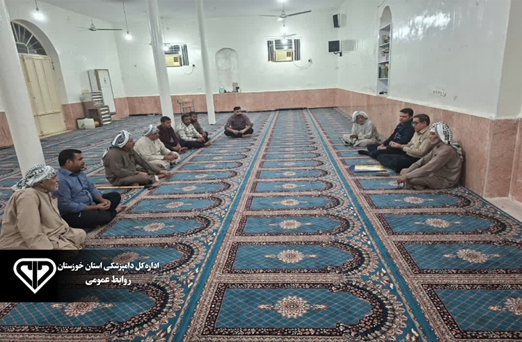 برگزاری کلاس آموزشی پیشگیری از بیماری تب برفکی در شهرستان هویزه 