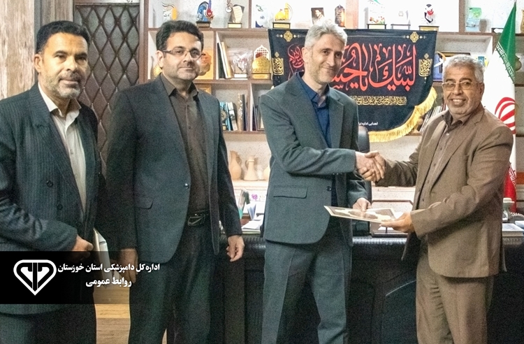 انتصاب ابراهیم بلوری بشمنی به عنوان سرپرست جدید اداره دامپزشکی شهرستان دشت آزادگان