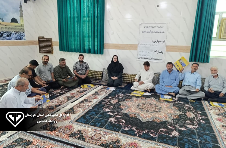 آموزش پیشگیری از تب خونریزی‌دهنده کریمه‌کنگو برای دامداران هدامه علیا